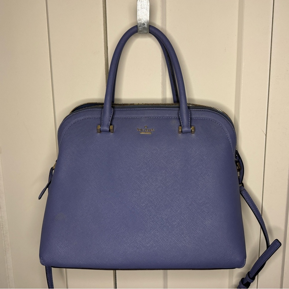 Kate Spade satchel in Manta Blue